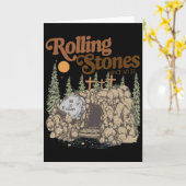 Cool Easter Bunny Face With Sungles  カード (黄色い花)