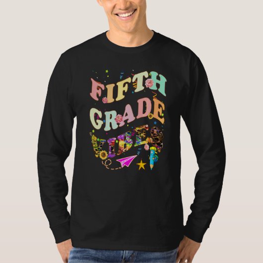 Cool Esl Teacher Fifth Grade Vibes  History Teache Tシャツ (正面)
