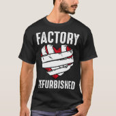 Cool Factory Refurbished Heart Funny Open Heart Su Tシャツ (正面)