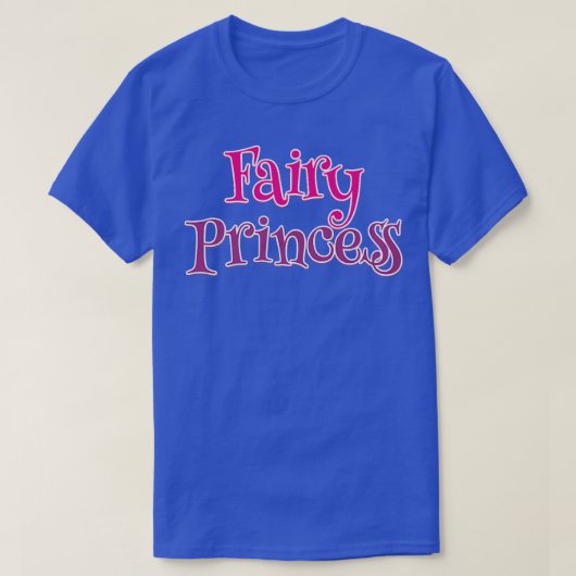 Cool Fairy Princess Illustration Novelty Graphic D Tシャツ (デザイン正面)