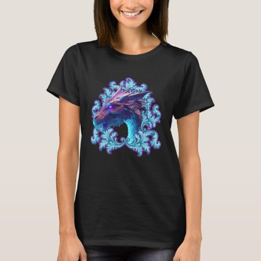 Cool Fantasy Dragon Game Gamer Cosplay Nerds 28 Tシャツ (正面)