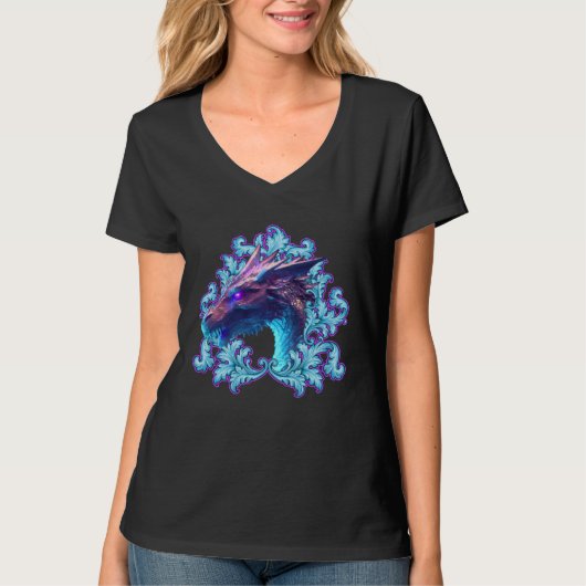 Cool Fantasy Dragon Game Gamer Cosplay Nerds 28 Tシャツ (正面)