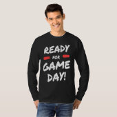 Cool Fantasy Football Season Sunday Ready Game Day Tシャツ (正面フル)