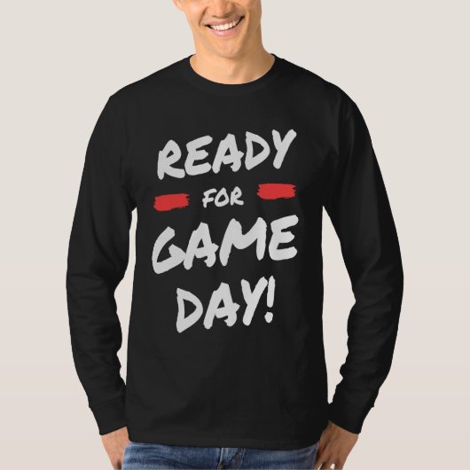 Cool Fantasy Football Season Sunday Ready Game Day Tシャツ (正面)