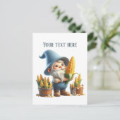 Cool Farmer corn customizable ポストカード (スタンド正面)