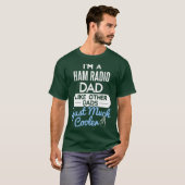 Cool Fathers Day Design Ham Radio Dad Tシャツ (正面フル)