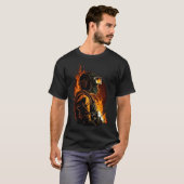 Cool Fire Welder Worker Tシャツ (正面フル)