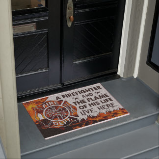 Cool Firefighter Doormat, New Couples ドアマット