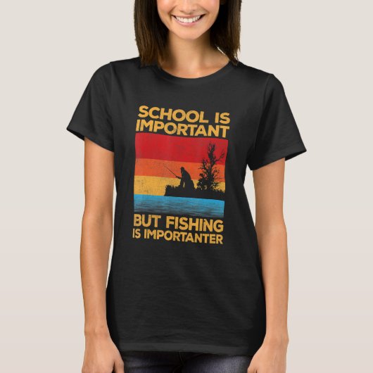 Cool Fishing For Men Women Bass Fishing Fisherman  Tシャツ (正面)