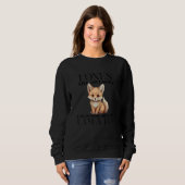 Cool Fox Design For Men Women Kids Wildlife Animal スウェットシャツ (正面フル)
