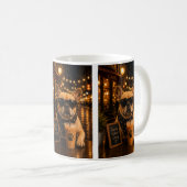 Cool French Bulldog Coffee – “Good Vibes Only” Cut コーヒーマグカップ (正面右)