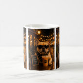 Cool French Bulldog Coffee – “Good Vibes Only” Cut コーヒーマグカップ (中央)
