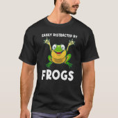 Cool Frog For Men Women Toad Tadpole Amphibian Fro Tシャツ (正面)