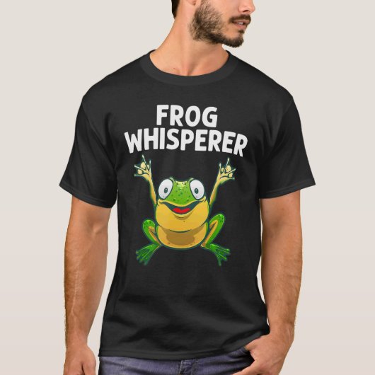 Cool Frog For Men Women Toad Tadpole Amphibian Fro Tシャツ (正面)