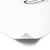 Cool Frog Poster – Funny Glasses Frog Kids WallArt ポスター (コーナー)