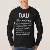 Cool fun DAU damper accepting user definition Tシャツ (正面)