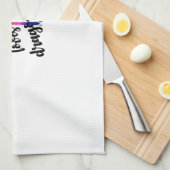 Cool Funny Just A Girl Who Loves Dragonflies Shirt キッチンタオル (四つ折り)