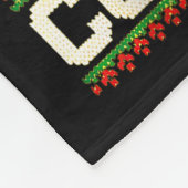 Cool Funny Wiener Dog Christmas Dachshund Holiday  フリースブランケット (角)