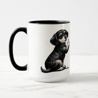 Cool funy dog Mug マグカップ