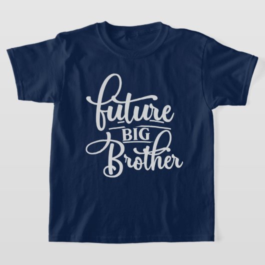 Cool future big Brother word art  Tシャツ (レイダウン)