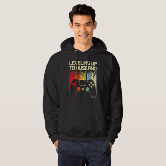 Cool Future Husband For Men Boys Groom To Be Bache パーカ (正面フル)