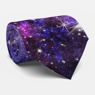 cool galaxy pattern space ネクタイ