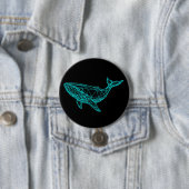 Cool Gamer Whale Button 缶バッジ (インサイチュ)