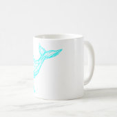Cool Gamer Whale Coffee Mug コーヒーマグカップ (正面右)