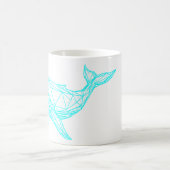 Cool Gamer Whale Coffee Mug コーヒーマグカップ (中央)
