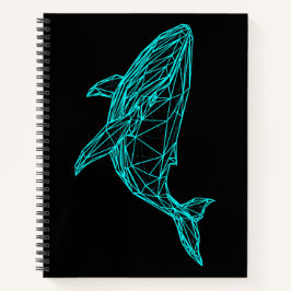 Cool Gamer Whale Deluxe Spiral Notebook ノートブック