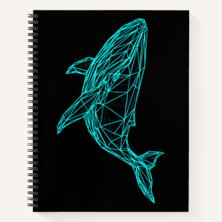 Cool Gamer Whale Deluxe Spiral Notebook ノートブック