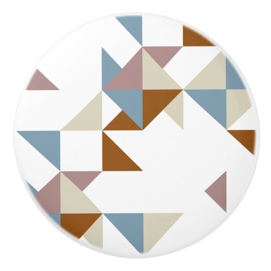 Cool Geometric Cabinet Knob セラミックノブ (正面)