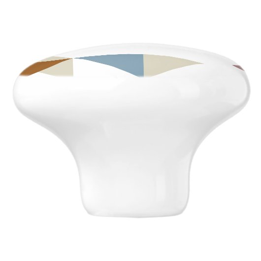 Cool Geometric Cabinet Knob セラミックノブ (側面)