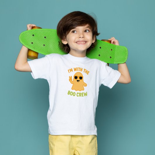 Cool Ghost Halloween T-Shirt | Funny Kids Tee トドラーTシャツ