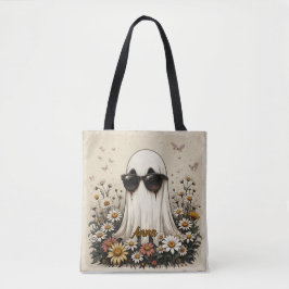 Cool Ghost Halloween Tote トートバッグ