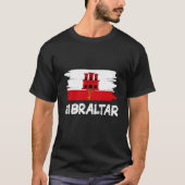 Cool Gibraltar Flag Tシャツ (正面)