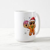 Cool Gingerbread 67 — Holiday Ice‑Cream Numbers コーヒーマグカップ (正面右)