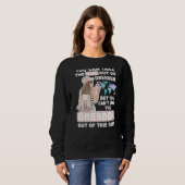 Cool Girl from Dresden City Proud Dresden Girl スウェットシャツ (正面フル)