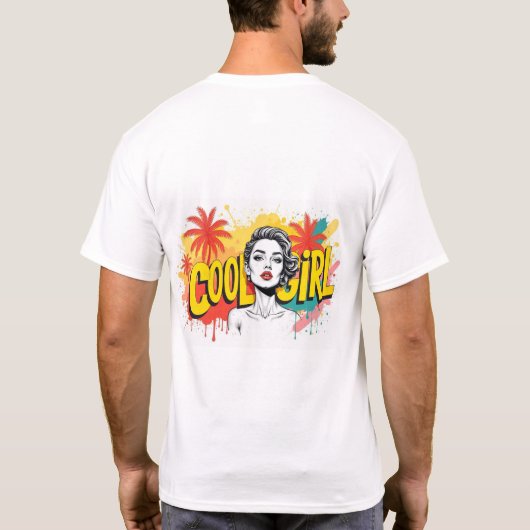 Cool Girl  Tシャツ (裏面)