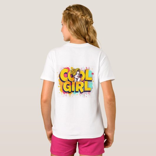 Cool Girl  Tシャツ (裏面フル)