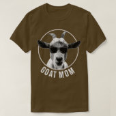 Cool Goat Pun for a Goat Mom  Tシャツ (デザイン正面)