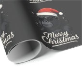 Cool Gorilla Christmas Funny Xmas Gorilla Lovers ラッピングペーパー (ロールコーナー)