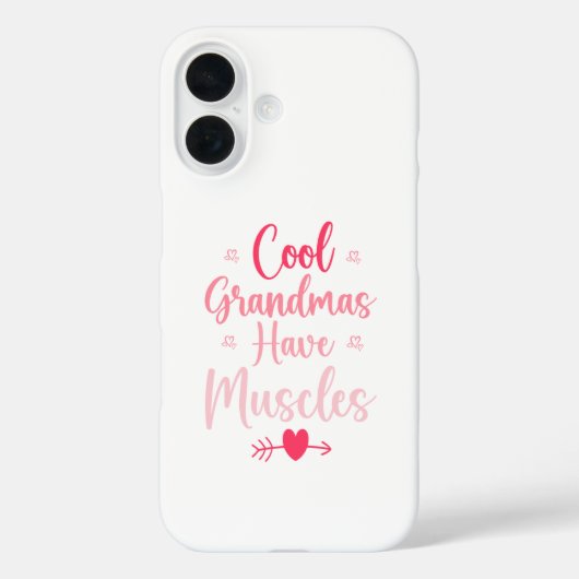 Cool Grandmas Have Muscles Case-Mate iPhoneケース (裏面)