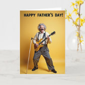 Cool Grandpas Fathers Day Card カード (黄色い花)