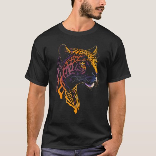 Cool Graphic Jaguar   Panthera onca Familly Matchi Tシャツ (正面)