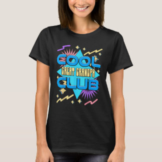 Cool Great Grandpa Club  Great Grandpa Humor Tシャツ