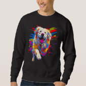 Cool Great Pyrenees Dog スウェットシャツ (正面)