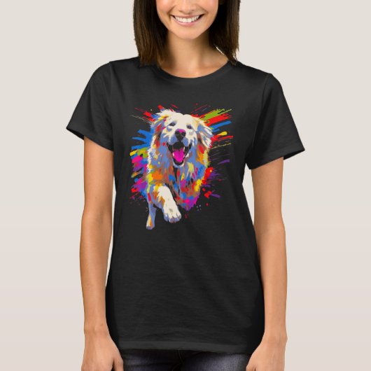 Cool Great Pyrenees Dog Tシャツ (正面)