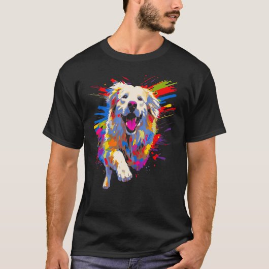 Cool Great Pyrenees Dog Tシャツ (正面)