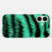 Cool green neon tiger stripes Case-Mate iPhoneケース (裏面 (横))